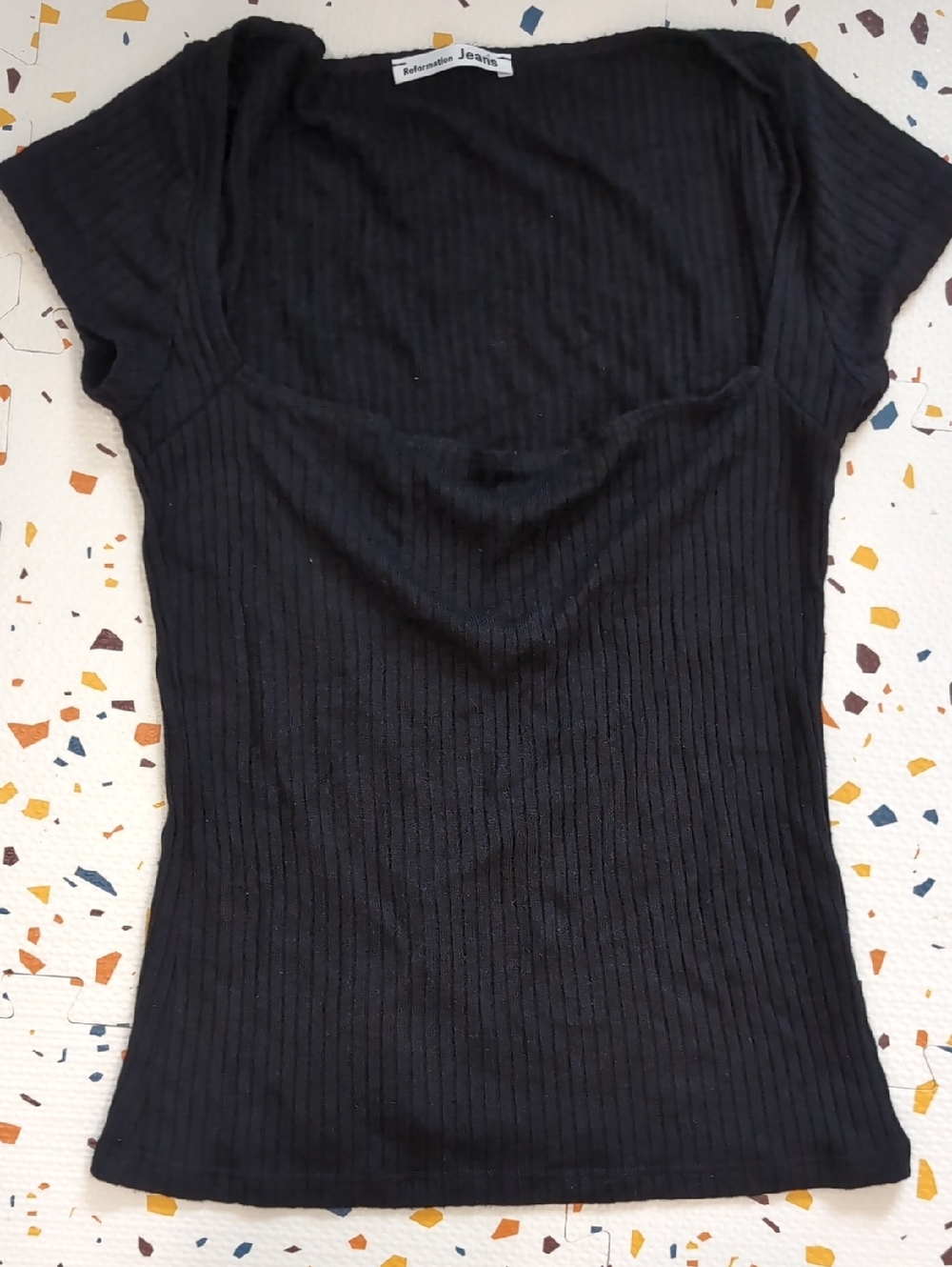 Reformation Bardot Top Size Small - Picture 1 of 2